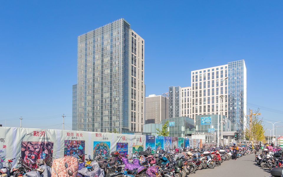 世界侨商中心建筑物立面