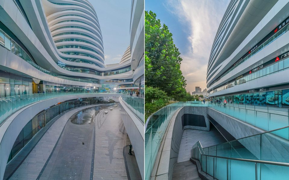 银河SOHO建筑物立面