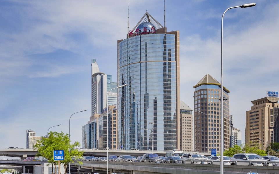 北京招商局大厦建筑物立面
