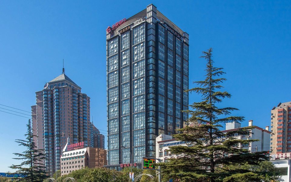 财富西环大厦建筑物立面