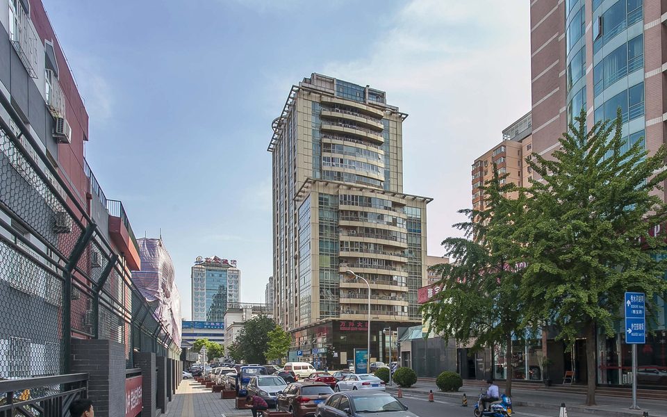 万邦商贸大厦建筑物立面