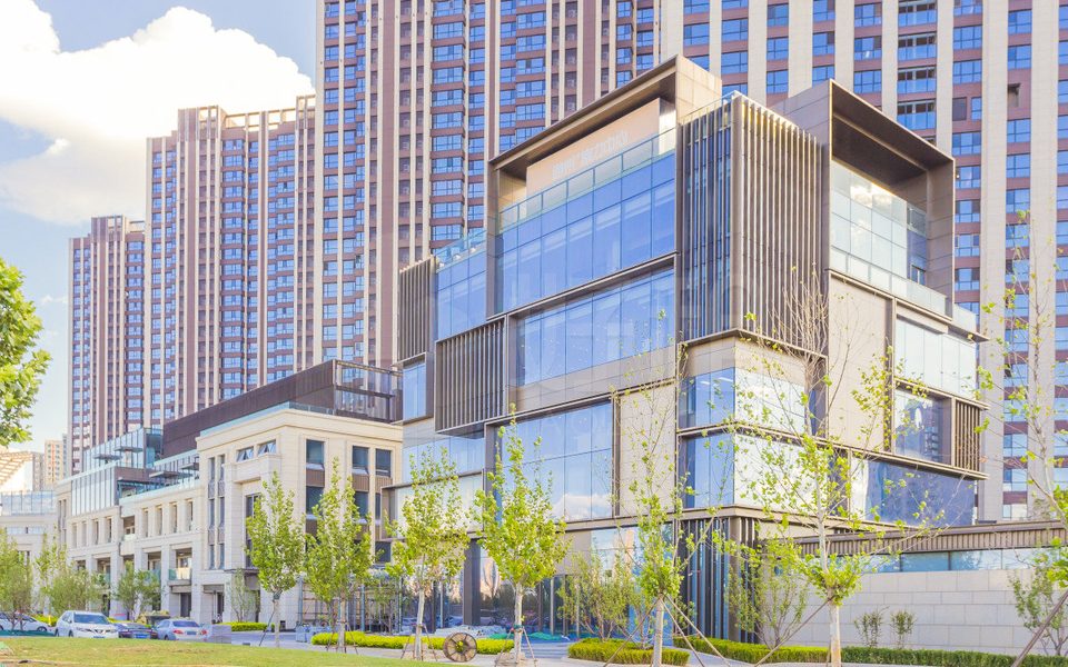 北京通州富力中心建筑物立面