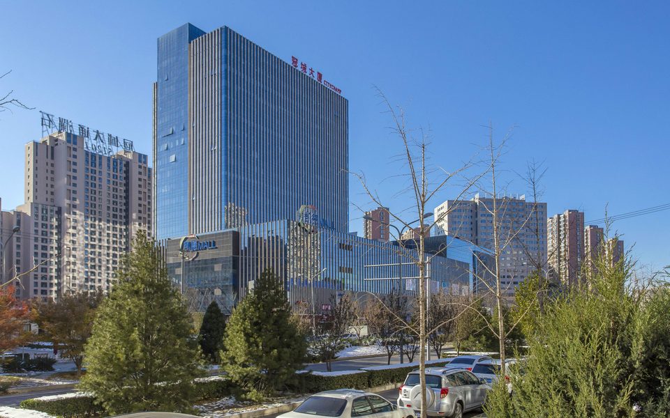 冠城大厦建筑物立面