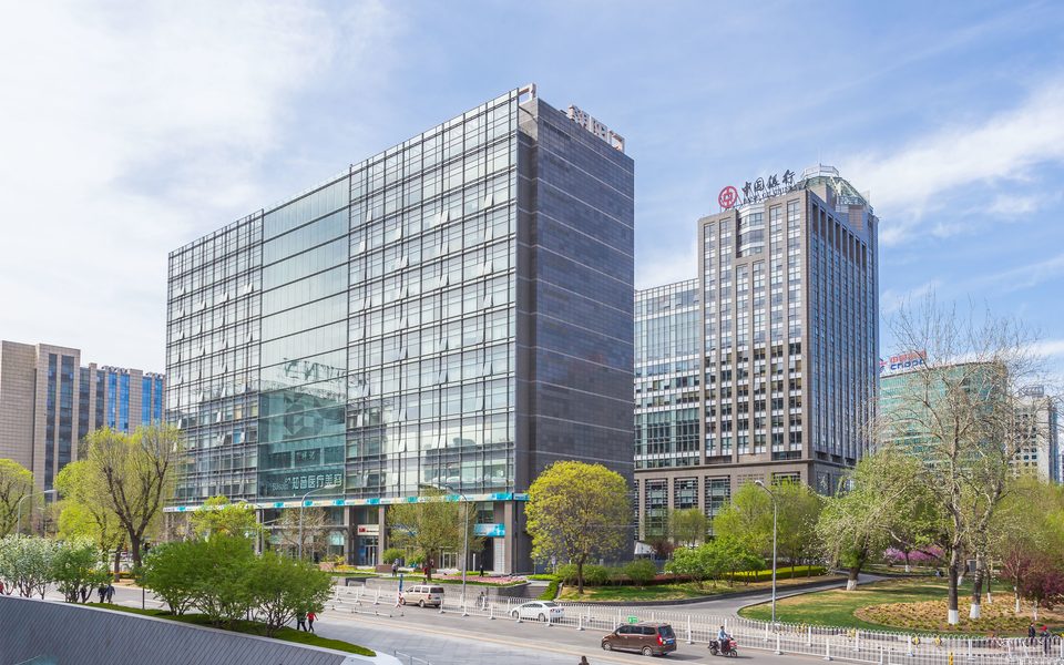 朝阳门SOHO建筑物立面