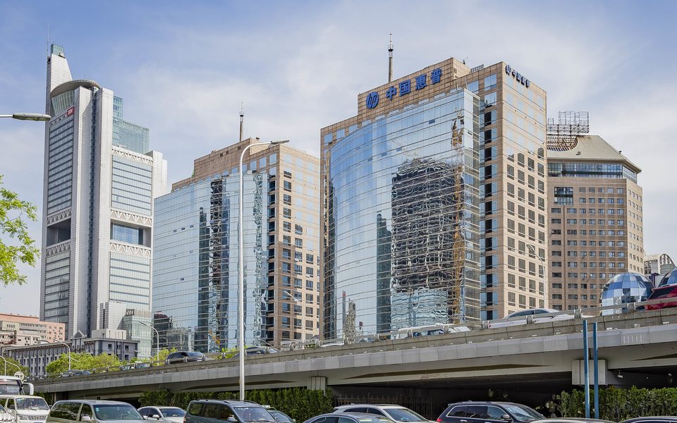 惠普大厦建筑物立面