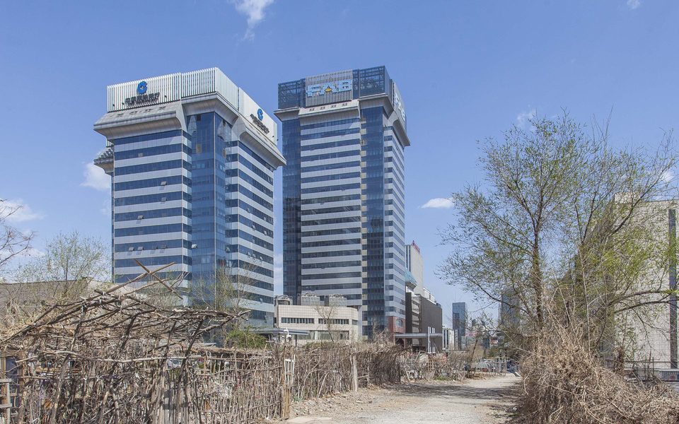 万商大厦建筑物立面