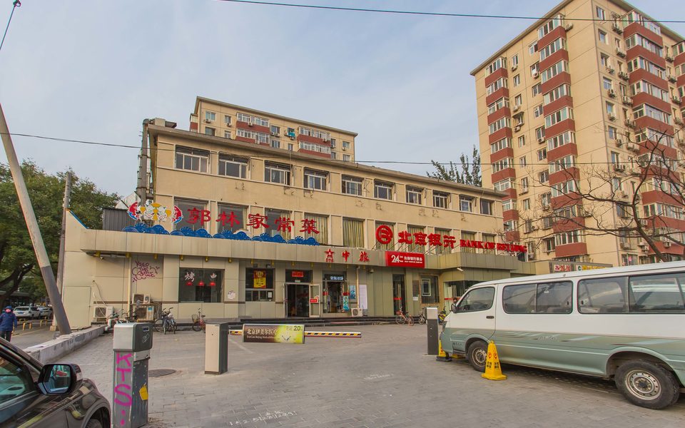 团结湖独栋建筑物立面